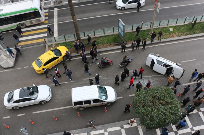 Şanlıurfa'da zincirleme kaza: 3 yaralı