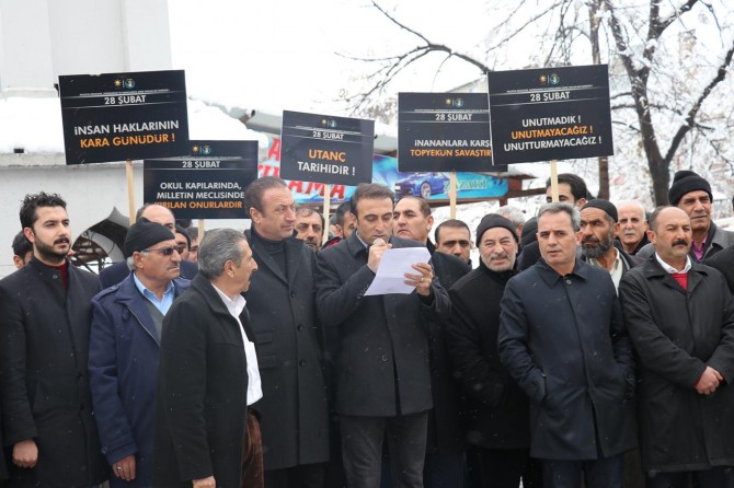 Bingöl’de AK Parti İl Başkanlığından 28 Şubat açıklaması