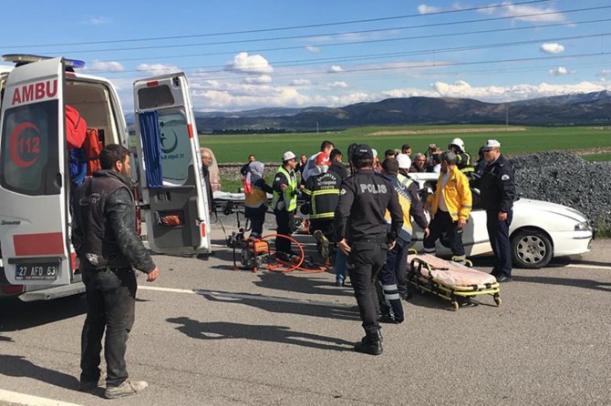Li Entabê qeza: 2 mirî 3 birîndar