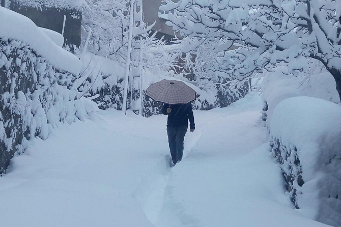 Artvin ve Ardahan için yoğun kar yağışı uyarısı