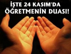 Öğretmen Duası !