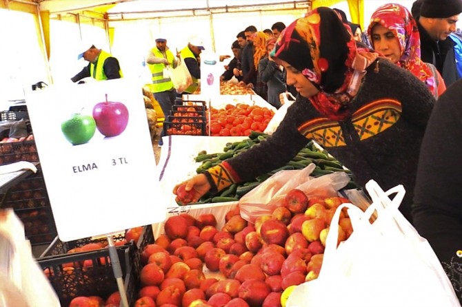 Gaziantep'te de tanzim satış başladı