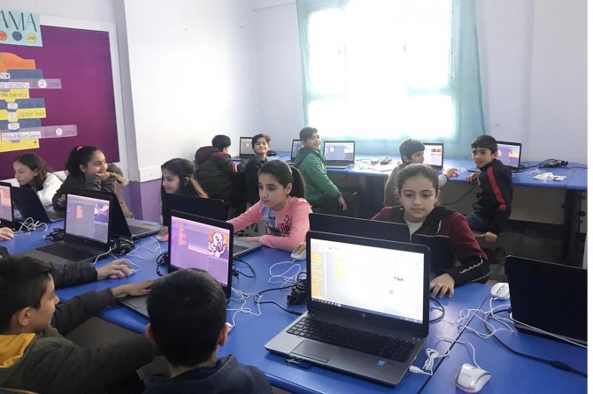 Ortaokul öğrencilerine kodlama eğitimleri