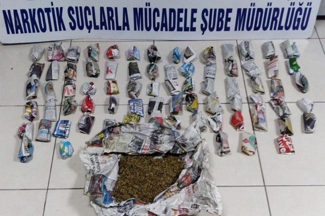 Batman’da esrar ele geçirildi