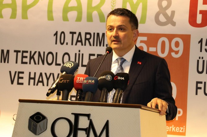 Tarımsal ürünlerde dünyada 7'inci sıradayız