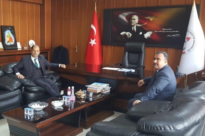 Viranşehir İlçe Milli Eğitim Müdürlüğüne atanan Turğut göreve başladı