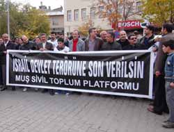 Filistin'e Bir Destekte Muş Sivil Toplum Platformundan