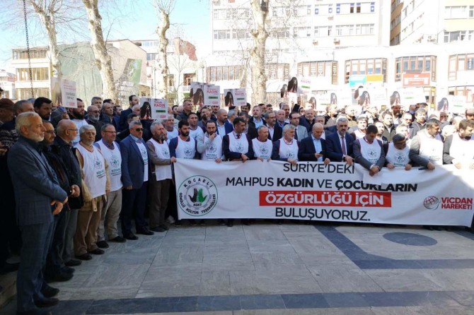 Suriyeli mahpus kadınlara özgürlük çağrısı