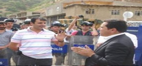 Ceylanpınar'da polisten müdahale