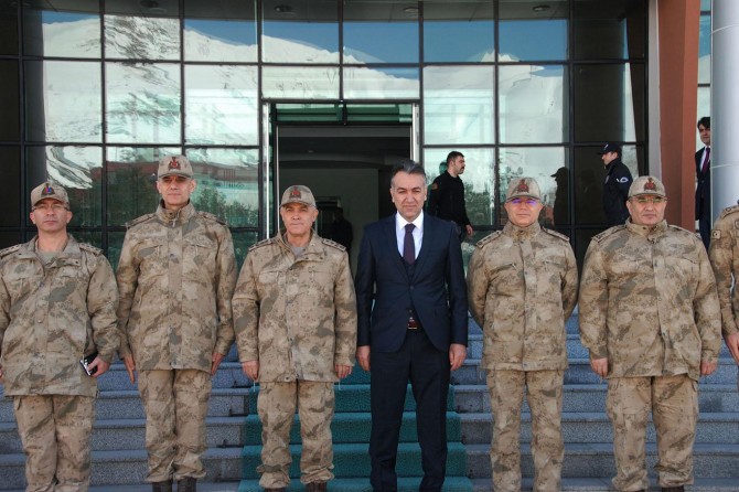 Jandarma Genel Komutanı Arif Çetin Bitlis'te