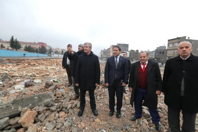 Gaziantep'te yol çalışmaları hızla devam ediyor