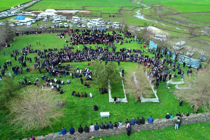 "Karacadağ martyrs" commemorated upon their graves