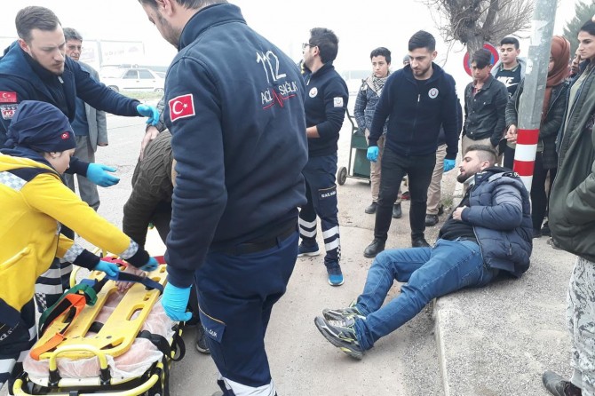 Şanlıurfa'da kaza: 2 yaralı