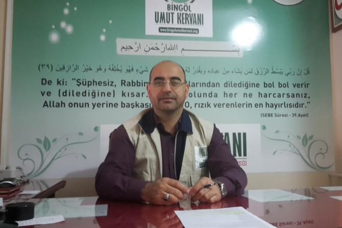 Bingöl Umut Kervanı onlarca aileye yardımda bulundu