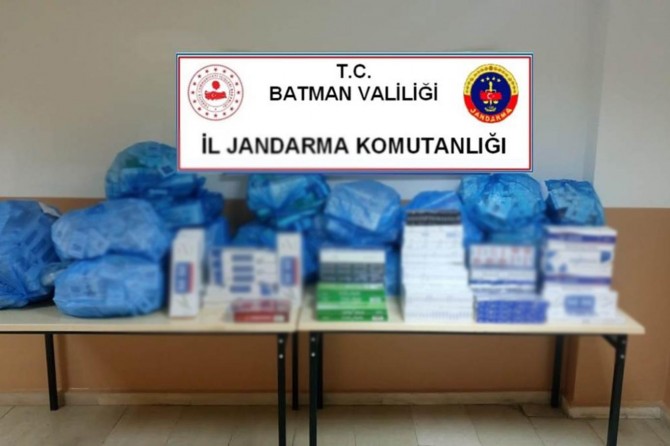 Kaçak sigara ele geçirildi