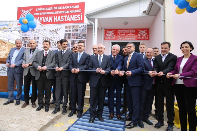 Mardin'de hayvan hastanesi açıldı