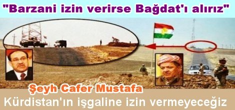 Kürdistan'ın işgaline izin vermeyeceğiz