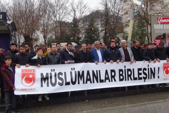 Cami saldırısı Adıyaman'da lanetlendi