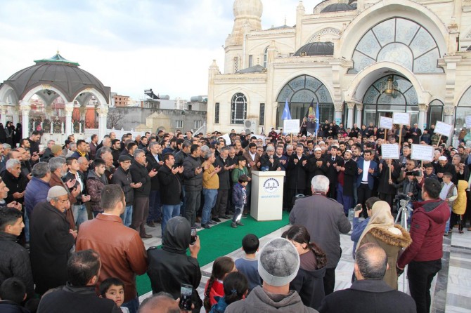 Camiye yönelik terör saldırısı Midyat'ta telin edildi