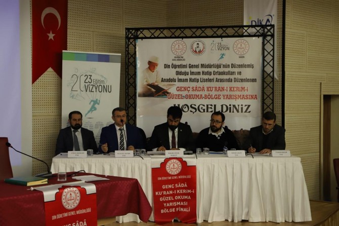 "Genç Seda Kur'an-ı Kerim'i Güzel Okuma Yarışması"nın bölge finali