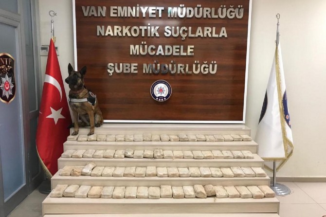 Van'da uyuşturucu operasyonu