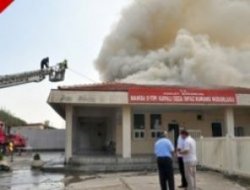 Manisa Kapalı Cezaevi'nde yangın