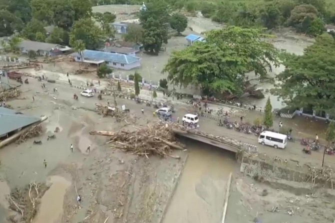 Li Endonezyayê hejmara mirîyan derket 114an