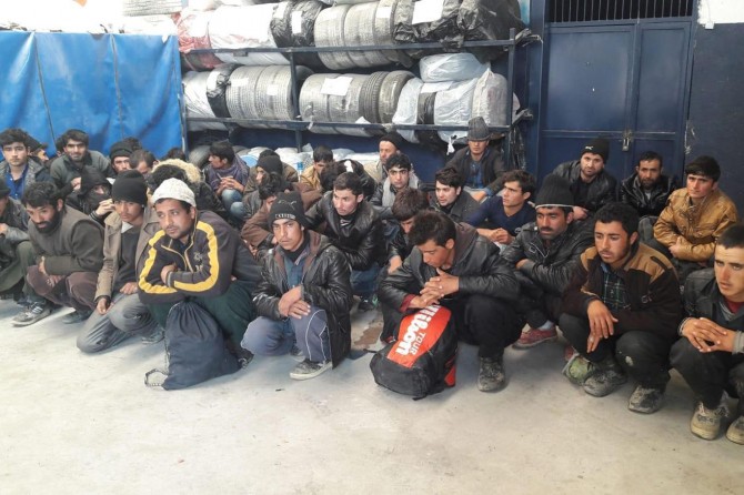 Li Wanê 40 penaber hatin girtin