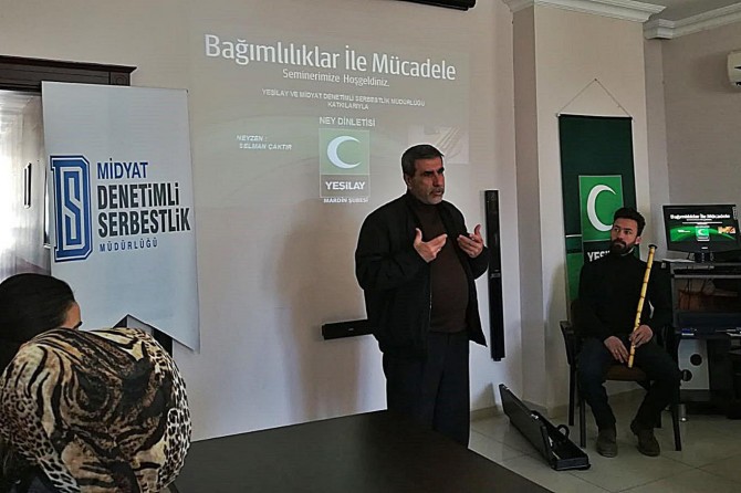 Yeşilay’dan hükümlülere ney dinletisi