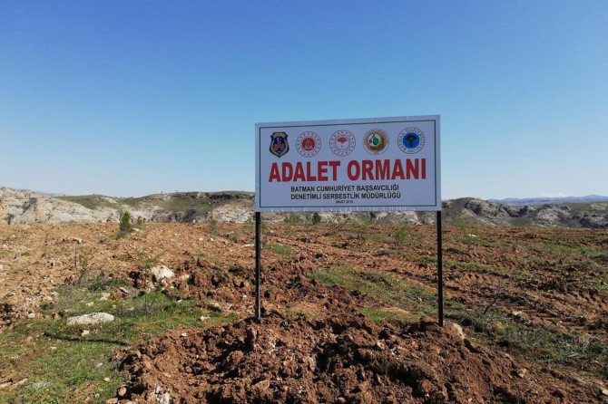 Batman’da "Adalet Ormanı"nın açılışı yapıldı