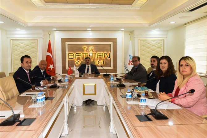 Batman’da tarımsal çalışmalar masaya yatırıldı