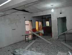 Van'da Yakılan Okulda Tadilat Çalışmaları Devam Ediyor (Video)