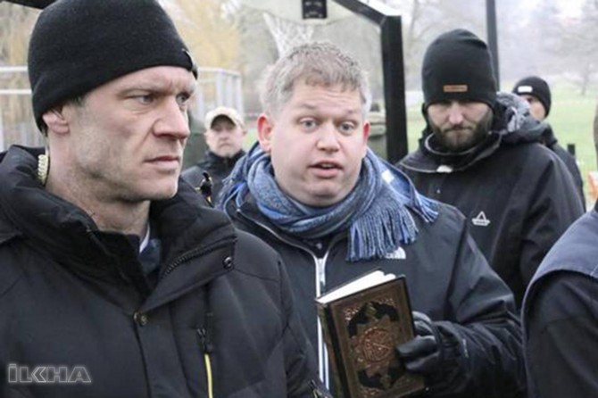 Racist Danish leader burns Quran