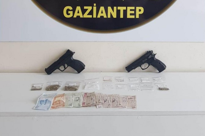 Gaziantep Şahinbey'de torbacı operasyonu: 18 gözaltı