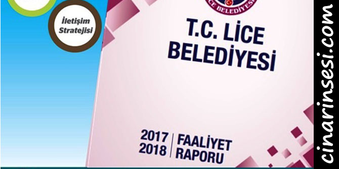 Lice Belediyesi 2 yıllık faaliyet raporunu yayınladı