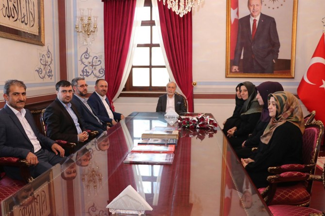 HÜDA PAR İstanbul İl Başkanlığından Darülaceze'ye ziyaret