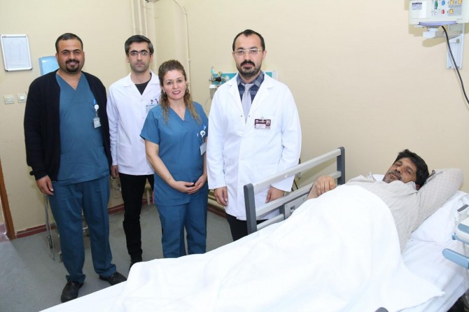 Şanlıurfa’da ilk defa böbrek biyopsisi yapıldı