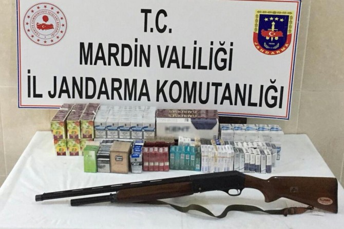 Mardin'de kaçakçılık operasyonları: 8 gözaltı
