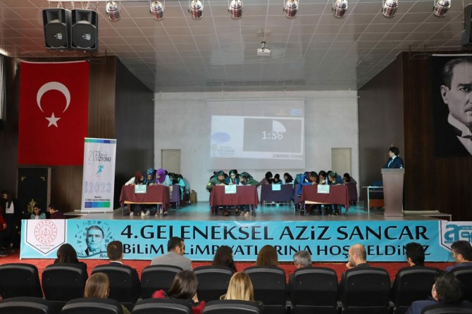 Aziz Sancar Bilim Olimpiyatları finali yapıldı