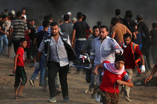 277 Palestinians were martyred during the Great Return March demonstrations