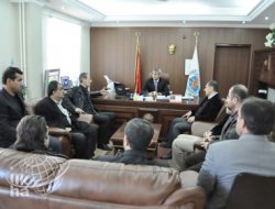 Batmanlı Gazetecilerden İl Sağlık Müdürüne Ziyaret