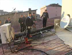 Van Cumhuriyet Caddesi'nde Yangın