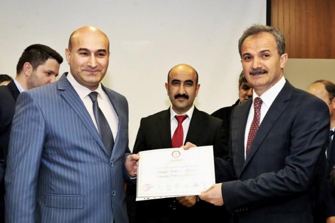 Süleyman Kılınç mazbatasını aldı