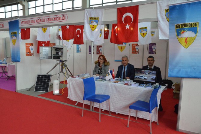Diyarbakır Meteoroloji Bölge Müdürlüğü tarım fuarında stant açtı