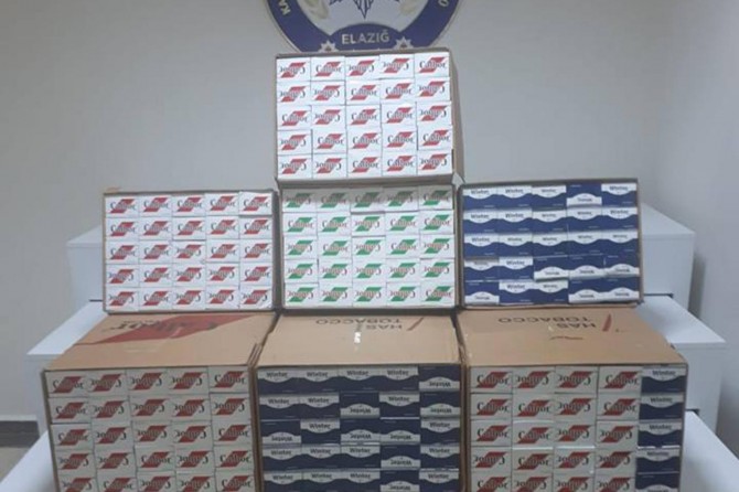 Elazığ'da uyuşturucu ve sahte makaron ele geçirildi