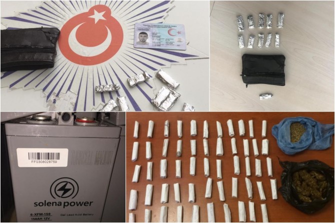 ​Gaziantep’te uyuşturucu ve hırsızlık operasyonuna 2 tutuklama