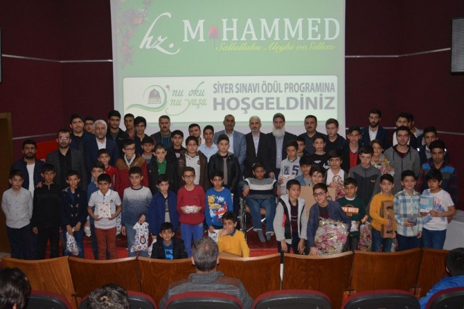 Batman'da Siyer Sınavında dereceye girenlere ödülleri verildi