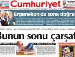 Faşist Cumhuriyet'ten 'Korkarım şeriat geliyor' manşeti