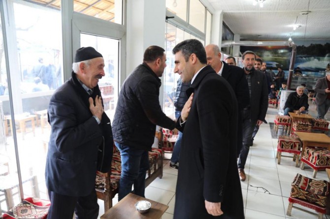 Göreve başlayan Bingöl Belediye Başkanı Arıkan esnaf ziyaretinde bulundu