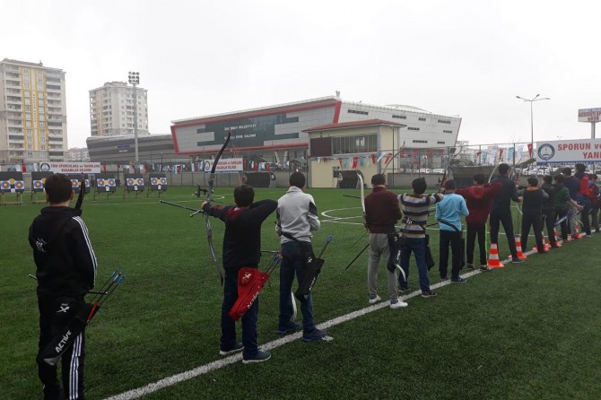 Okçular kıyasıya yarıştı